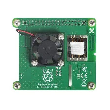 Raspberry Pi PoE HAT for Pi 3 Model B | High-Performance & Reliable Power Supply | SKU: 173-5595